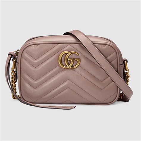 gucci gg marmont matelassé leather belt bag replica|gucci marmont mini crossbody bag.